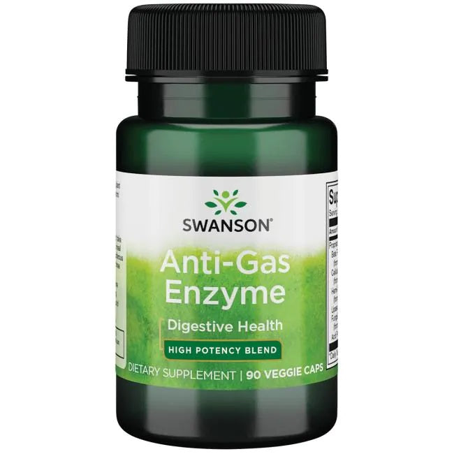 Swanson Anti-Gas Enzyme - 90 Vcaps - Lilly's Pharmacy