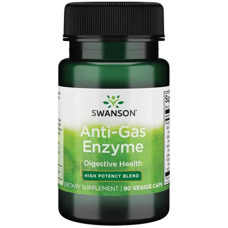 Swanson Anti-Gas Enzyme - 90 Vcaps - Lilly's Pharmacy
