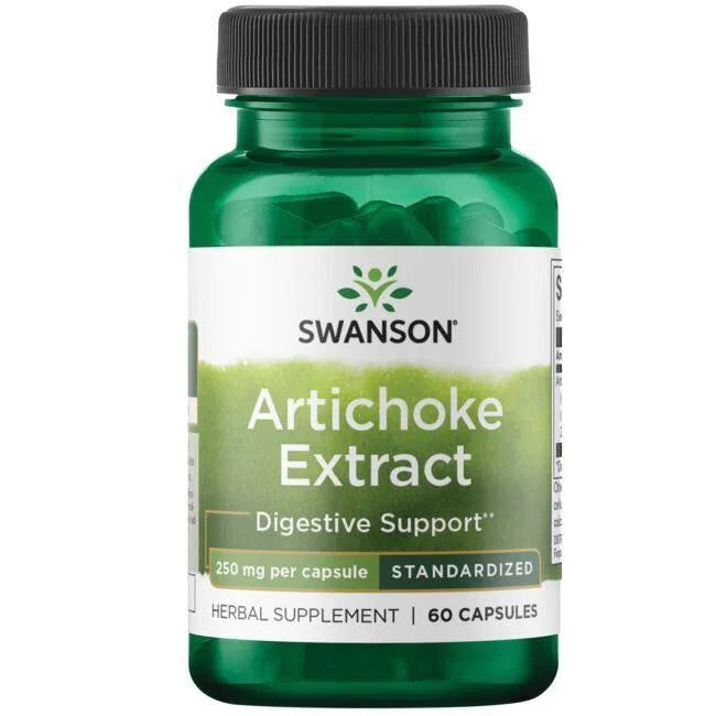 Swanson Artichoke Extract, 250mg - 60 Caps - Lilly's Pharmacy