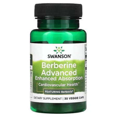 Swanson Berberine Advanced Enhanced Absorption - 30 Vcaps - Lilly's Pharmacy