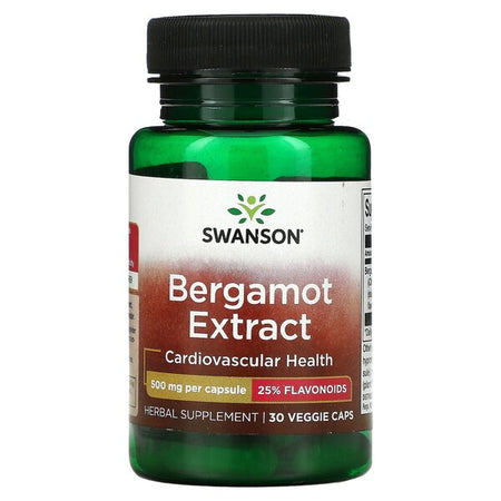 Swanson Bergamot Extract, 500mg - 30 Vcaps - Lilly's Pharmacy