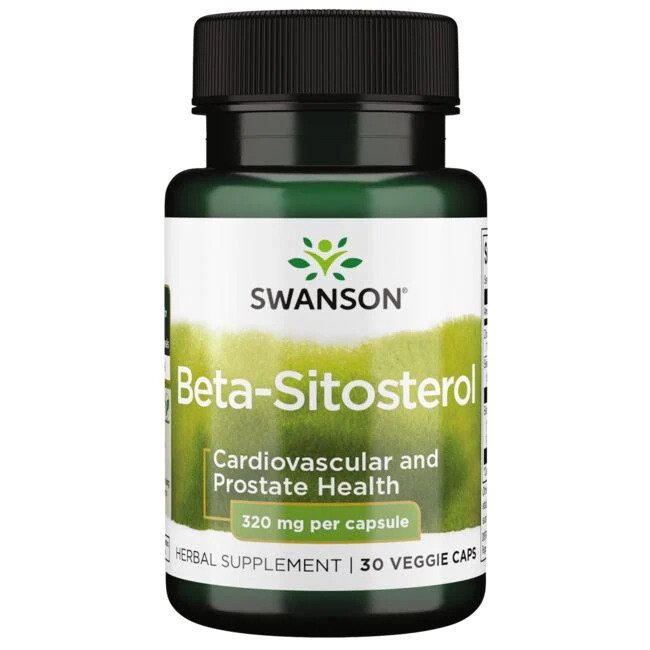 Swanson Beta-Sitosterol, 320mg - 30 Vcaps - Lilly's Pharmacy