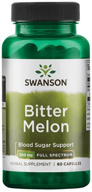 Swanson Bitter Melon, 500mg - 60 Caps - Lilly's Pharmacy
