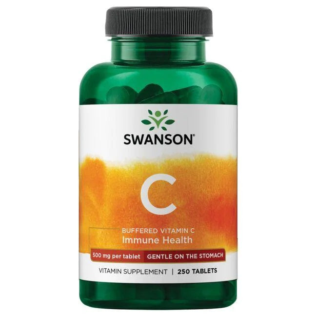 Swanson Buffered Vitamin C, 500mg - 250 tablets - Lilly's Pharmacy