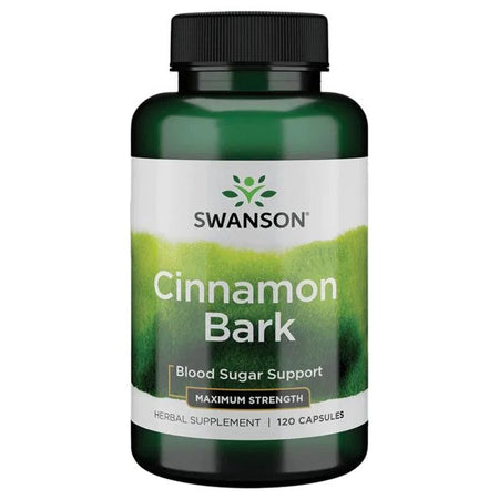 Swanson Cinnamon Bark, Maximum Strength - 120 Caps - Lilly's Pharmacy