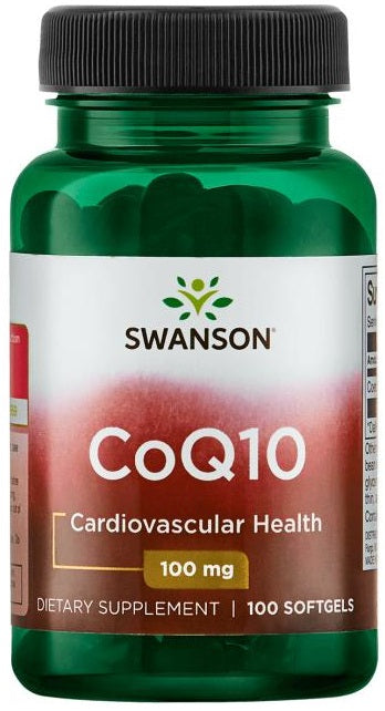 Swanson CoQ10, 100mg - 100 softgels - Lilly's Pharmacy