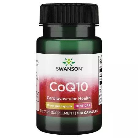 Swanson CoQ10, 10mg - 100 Caps - Lilly's Pharmacy