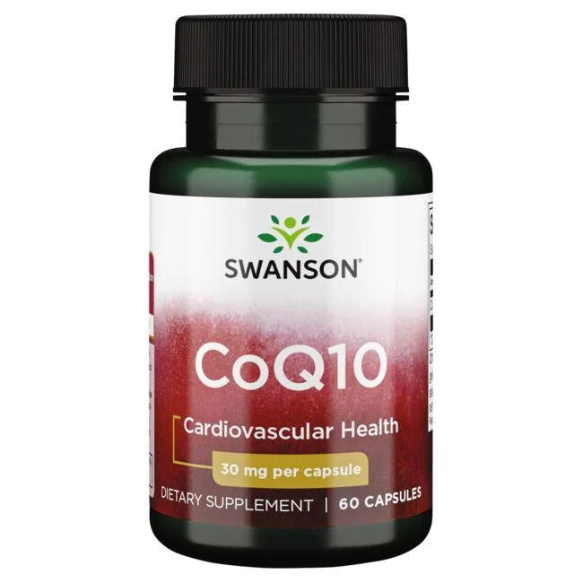 Swanson CoQ10, 30mg - 60 Caps - Lilly's Pharmacy