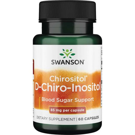 Swanson D-Chiro-Inositol, 85mg - 60 Caps - Lilly's Pharmacy