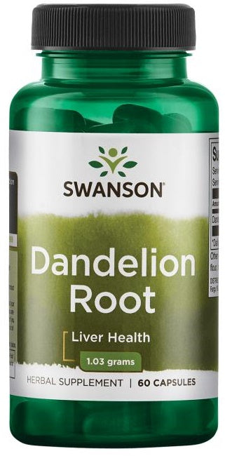 Swanson Dandelion Root, 515mg - 60 Caps - Lilly's Pharmacy