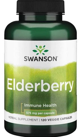 Swanson Elderberry - 120 Vcaps - Lilly's Pharmacy