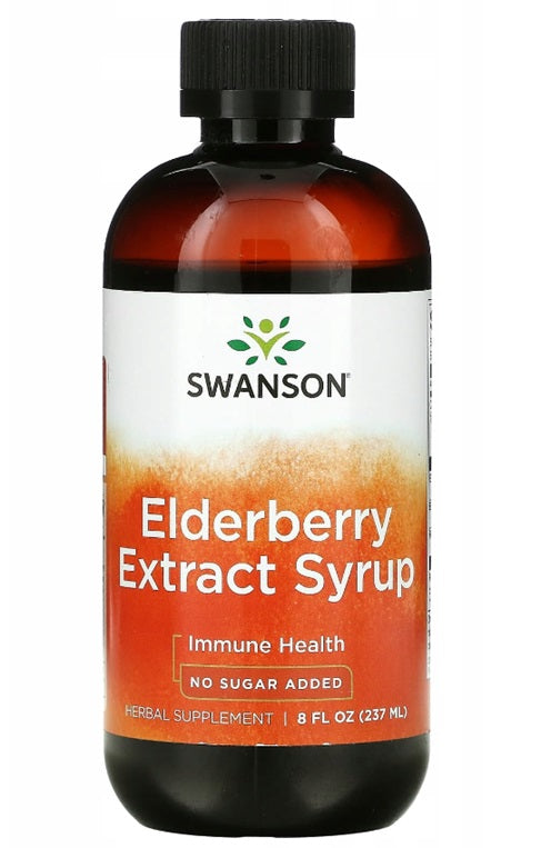 Swanson Elderberry Extract Syrup - 237 ml. - Lilly's Pharmacy