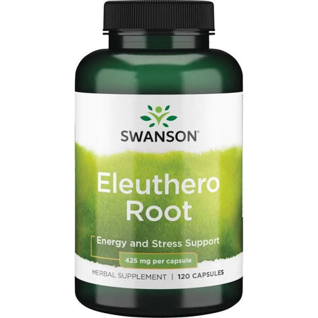 Swanson Eleuthero Root, 425mg - 120 Caps - Lilly's Pharmacy
