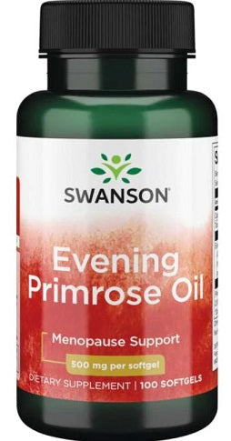 Swanson Evening Primrose Oil, 500mg - 100 softgels - Lilly's Pharmacy