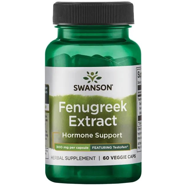 Swanson Fenugreek Extract, 300mg - 60 Vcaps - Lilly's Pharmacy