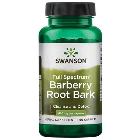 Swanson Full Spectrum Barberry Root Bark, 450mg - 60 caps - Lilly’s Pharmacy & Health Store