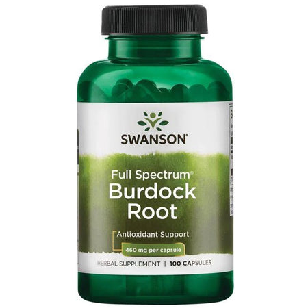Swanson Full Spectrum Burdock Root, 460mg - 100 Caps - Lilly's Pharmacy