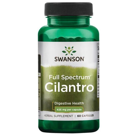 Swanson Full Spectrum Cilantro, 425mg - 60 Caps - Lilly's Pharmacy