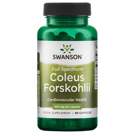 Swanson Full Spectrum Coleus Forskohlii, 400mg - 60 Caps - Lilly's Pharmacy