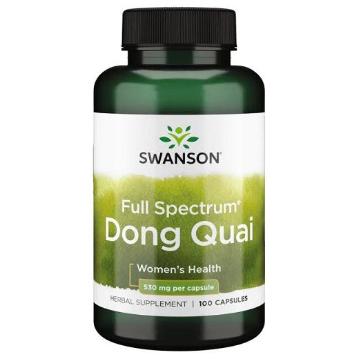 Swanson Full Spectrum Dong Quai, 530mg - 100 Caps - Lilly's Pharmacy