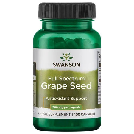 Swanson Full Spectrum Grape Seed, 380mg - 100 Caps - Lilly's Pharmacy