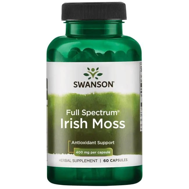 Swanson Full Spectrum Irish Moss, 400mg - 60 Caps - Lilly's Pharmacy