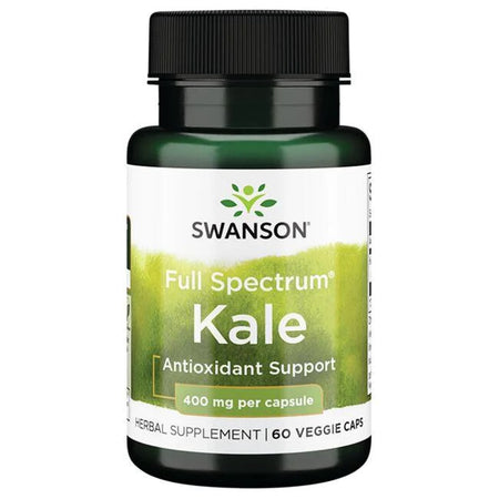 Swanson Full Spectrum Kale, 400mg - 60 vcaps - Lilly’s Pharmacy & Health Store