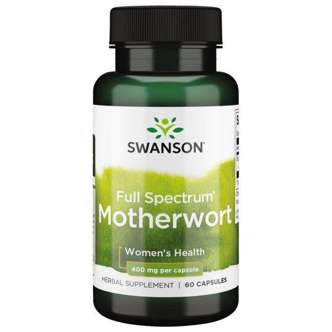 Swanson Full Spectrum Motherwort, 400mg - 60 Caps - Lilly's Pharmacy