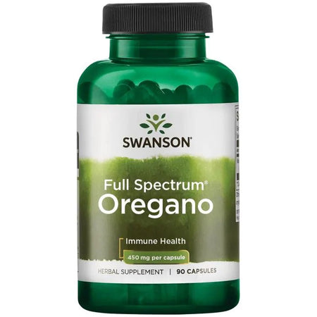 Swanson Full Spectrum Oregano, 450mg - 90 Caps - Lilly's Pharmacy