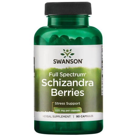 Swanson Full Spectrum Schizandra Berries, 525mg - 90 Caps - Lilly's Pharmacy
