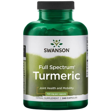 Swanson Full Spectrum Turmeric, 720mg - 240 Caps - Lilly's Pharmacy