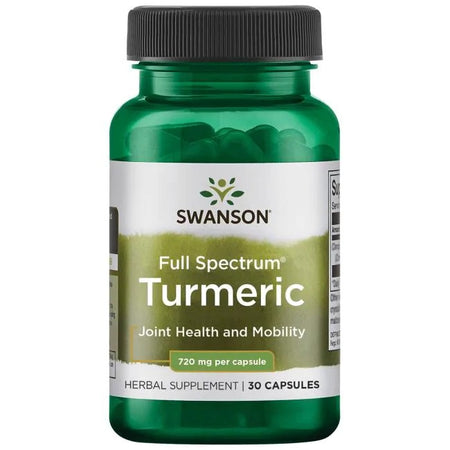 Swanson Full Spectrum Turmeric, 720mg - 30 Caps - Lilly's Pharmacy