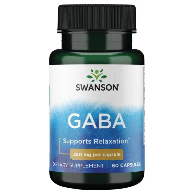 Swanson GABA, 250mg - 60 Caps - Lilly's Pharmacy