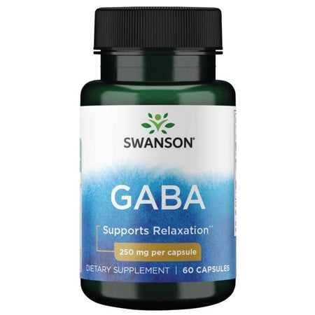 Swanson GABA, 250mg - 60 Caps - Lilly's Pharmacy