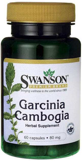 Swanson Garcinia Cambogia 5:1 Extract, 80mg - 60 Caps - Lilly's Pharmacy