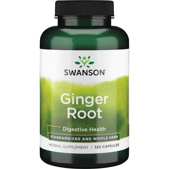 Swanson Ginger Root - 120 caps - Lilly’s Pharmacy & Health Store