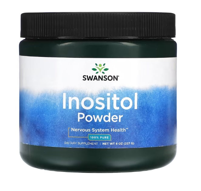 Swanson Inositol Powder - 100% Pure - 227g - Lilly's Pharmacy
