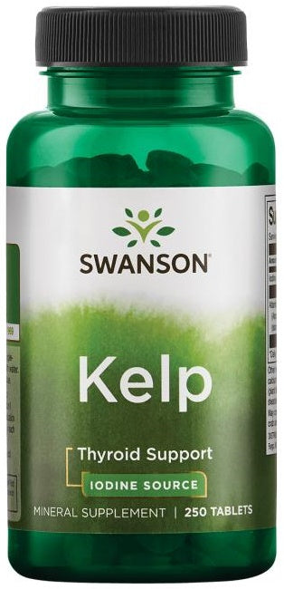 Swanson Kelp Iodine Source - 250 tablets - Lilly's Pharmacy