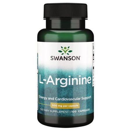 Swanson L-Arginine, 500mg - 100 Caps - Lilly's Pharmacy