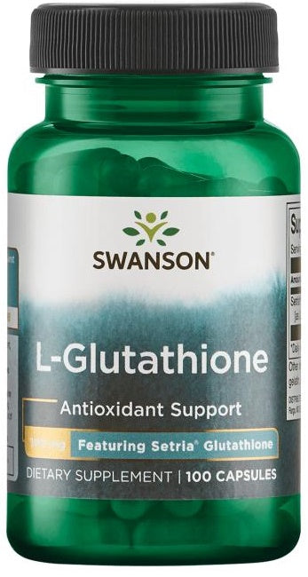 Swanson L-Glutathione, 100mg - 100 Caps - Lilly's Pharmacy