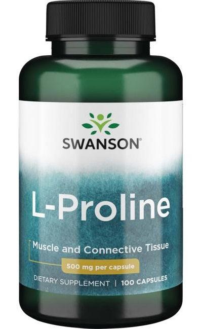 Swanson L - Proline, 500mg - 100 caps - Lilly’s Pharmacy & Health Store