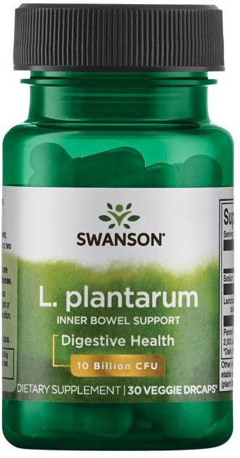 Swanson L. Plantarum Inner Bowel Support - 30 Vcaps - Lilly's Pharmacy