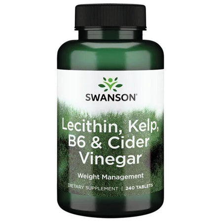 Swanson Lecithin, Kelp, B6 & Cider Vinegar - 240 tablets - Lilly’s Pharmacy & Health Store