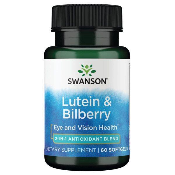Swanson Lutein & Bilberry - 60 softgels - Lilly’s Pharmacy & Health Store