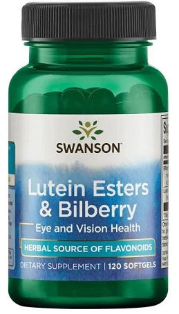 Swanson Lutein Esters & Bilberry - 120 softgels - Lilly's Pharmacy