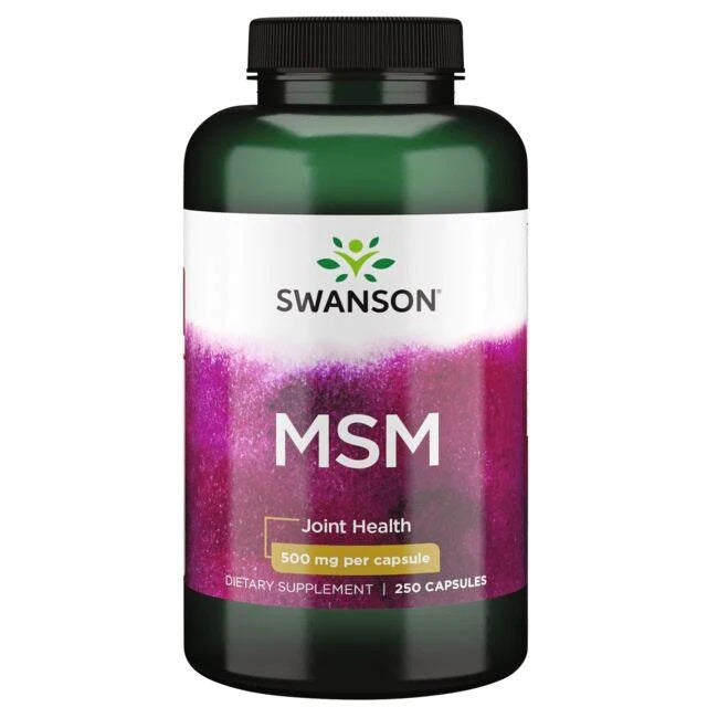 Swanson MSM, 500mg - 250 Caps - Lilly's Pharmacy