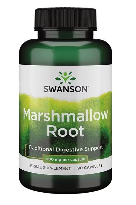 Swanson Marshmallow Root, 500mg - 90 Caps - Lilly's Pharmacy