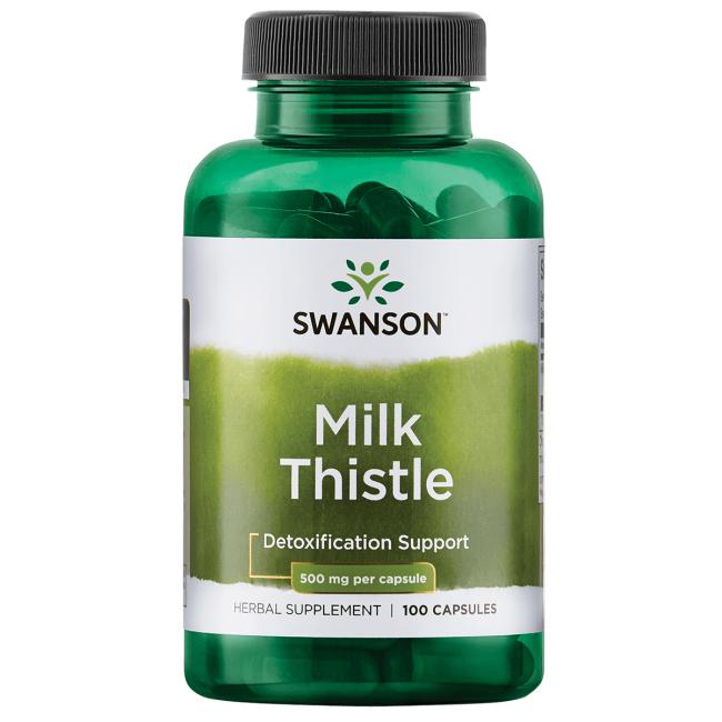 Swanson Milk Thistle, 500mg - 100 Caps - Lilly's Pharmacy