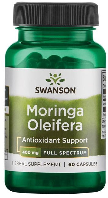 Swanson Moringa Oleifera, 400mg - 60 Caps - Lilly's Pharmacy