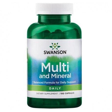 Swanson Multi and Mineral - 100 caps - Lilly’s Pharmacy & Health Store